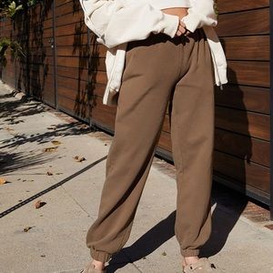 John Galt Brown Rosa Sweatpants